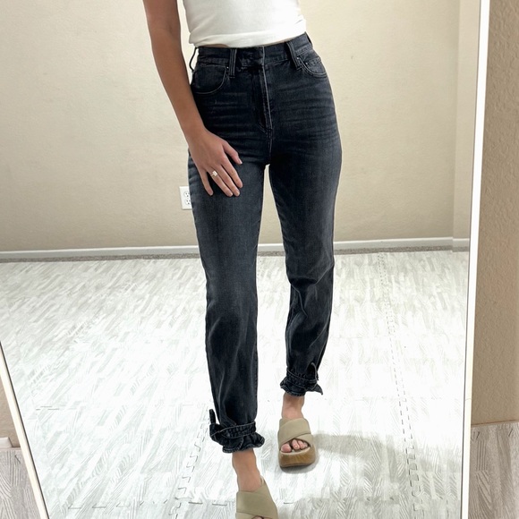 Alice + Olivia Denim - Alice + Olivia Tie Ankle Jeans